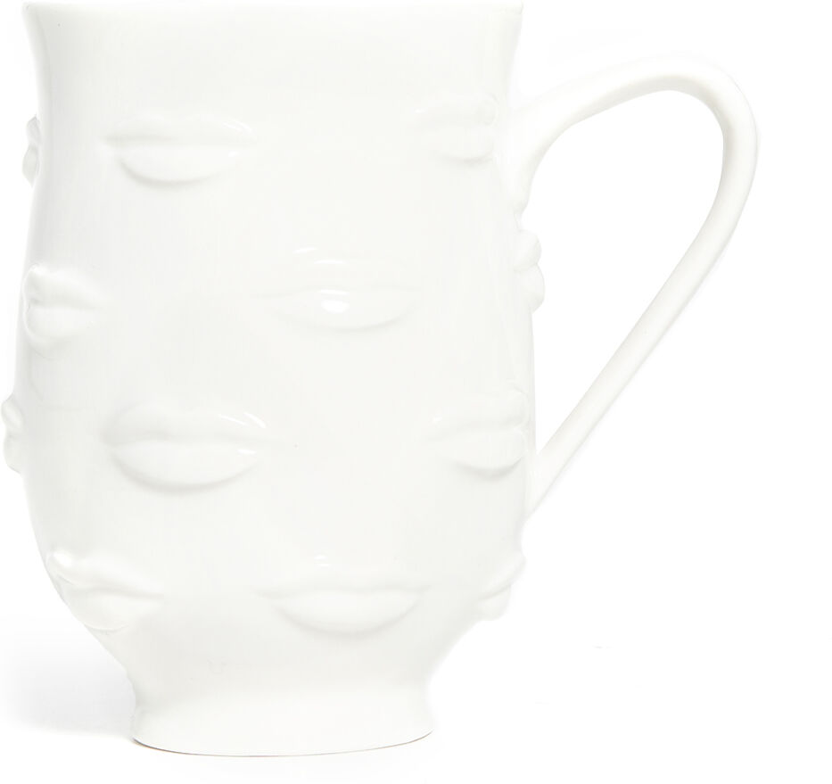 Jonathan Adler Gala Mug White One Size    size: