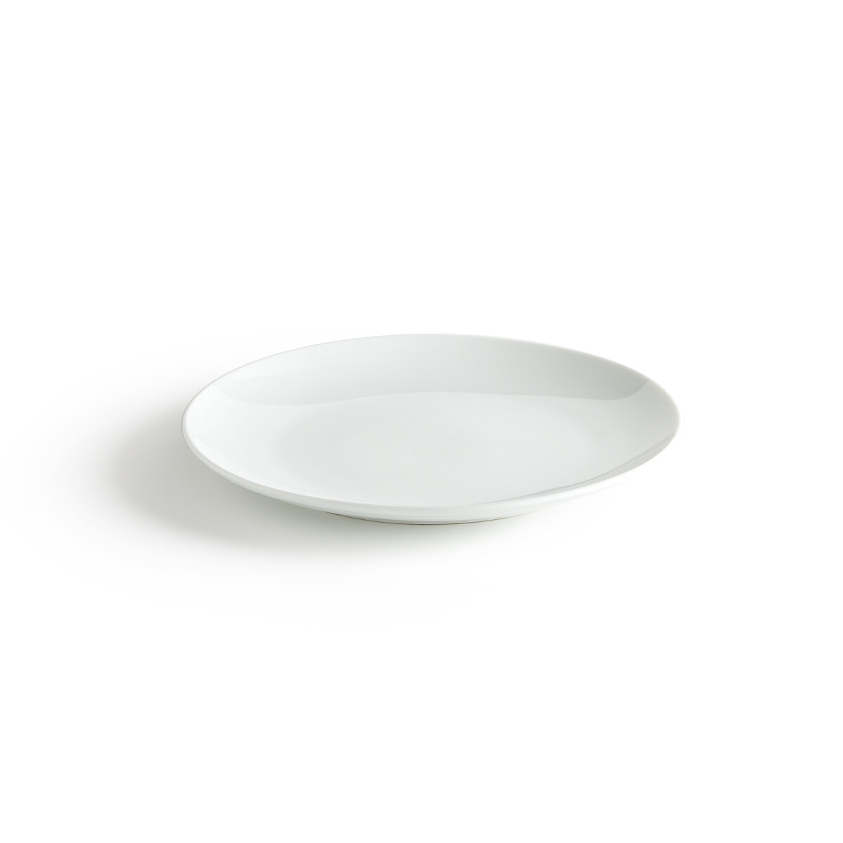 LA REDOUTE INTERIEURS Lot de 4 assiettes à dessert porcelaine, Atola