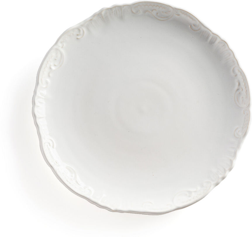 LA REDOUTE INTERIEURS Lot de 4 assiettes plates à relief Rosie