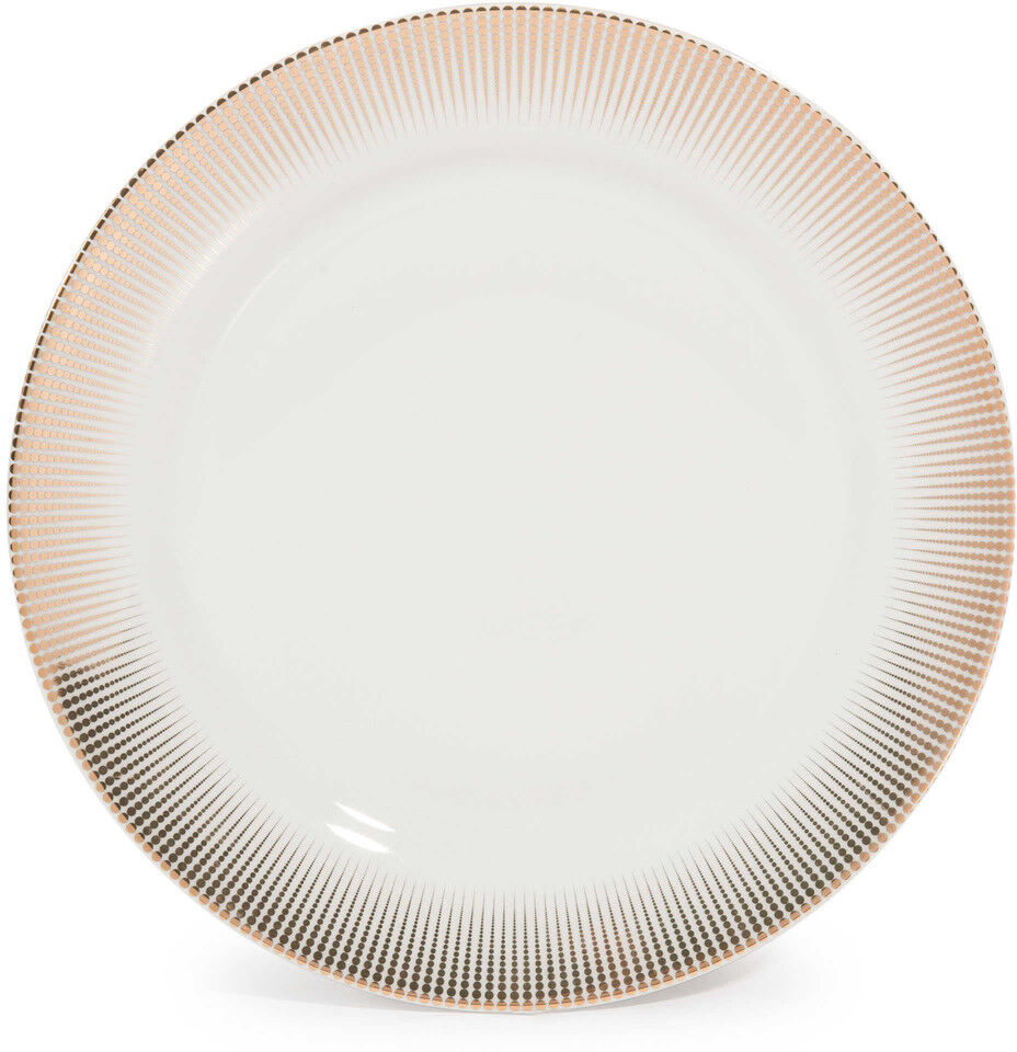 Maisons du Monde Assiette plate en porcelaine D 27 cm