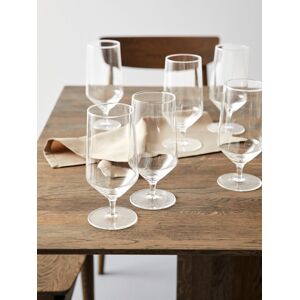 LeGer Home by Lena Gercke Bierglas »Philina«, (Set, 6 tlg.), mundgeblasen,... transparent