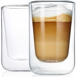 BLOMUS Thermoglas »NERO«, (Set, 2 tlg.), Doppelwandig, Inhalt 250 ml, 2-teilig transparent