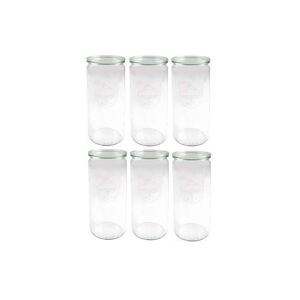 WECK Einmachglas »1040ml Weck-Gläser #908«, (- tlg.) Transparent