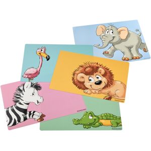 Platzset, »Happy Zoo«, Ritzenhoff & Breker, (Set, 5-St), pflegeleichter... bunt