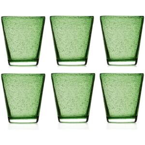 LEONARDO Glas »Burano, Verde 330ml«, (6 tlg.), 6 teilig grün