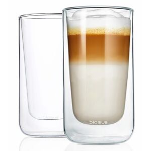 BLOMUS Thermoglas »NERO«, (Set, 2 tlg.), Doppelwandig, Inhalt 320 ml, 2-teilig transparent Größe