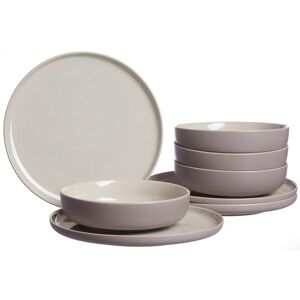 Ritzenhoff & Breker Tafelservice »Teller Set, Geschirr-Set Jasper«, (Set, 8... taupe Größe