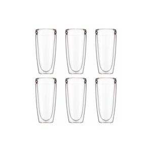 Bodum Thermotasse »Pavina Outdoor 6«, (6 tlg.) transparent Größe