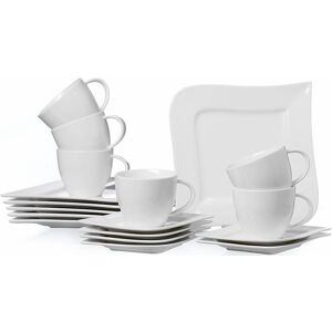 Ritzenhoff & Breker Kaffeeservice »Geschirr-Set, Service Melodie«, (Set, 18... weiss Größe