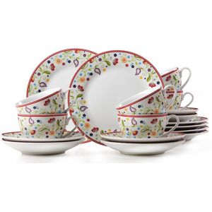 Ritzenhoff & Breker Kaffeeservice »Geschirr-Set, Service«, (Set, 18 tlg.), 18... weiss/bunt Größe