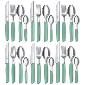 Victorinox Besteck-Set »Swiss Modern«, (24 tlg.) blau Größe