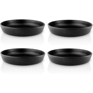 Eva Solo Salatschüssel »Nordic Kitchen 25 cm, 4 Stück,«, 4 tlg., aus Steinzeug Schwarz Größe