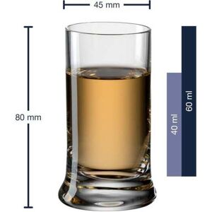 LEONARDO Schnapsglas »Schnapsglas GLT 60 ml,« Transparent Größe