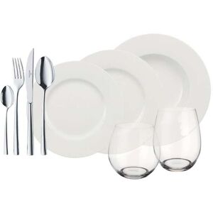 Villeroy & Boch Kombiservice »World 4 Friends 36-teilig, Weiss«, (Set, 36 tlg.) weiss Größe