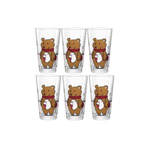 LEONARDO Glas »Autentico Bär 330 ml, 6 Stück, Transparent«, (6 tlg.) Transparent Größe