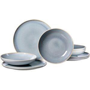 Ritzenhoff & Breker Tafelservice »Teller Set, Geschirr-Set Skagen Ston«,... graublau Größe