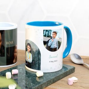 smartphoto Farbige Tasse blau zur Kommunion