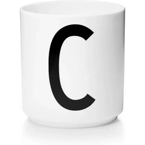 Design Letters - Mug Ohne Henkel, 300 Ml, Weiss Bedruckt