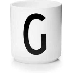 Design Letters - Mug Ohne Henkel, 300 Ml, Weiss Bedruckt