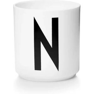 Design Letters - Mug Ohne Henkel, 300 Ml, Weiss Bedruckt