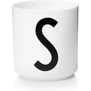 Design Letters - Mug Ohne Henkel, 300 Ml, Weiss Bedruckt