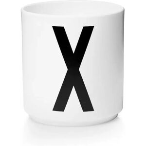 Design Letters - Mug Ohne Henkel, 300 Ml, Weiss Bedruckt