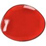 VEGA Teller flach Sidina organisch; 32x26.5 cm (LxB); rot; organisch; 6 Stück / Packung
