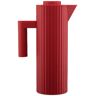 Alessi Thermoskanne - Isolierkanne Plisse 1 L  Rot Rot   Mdl12r