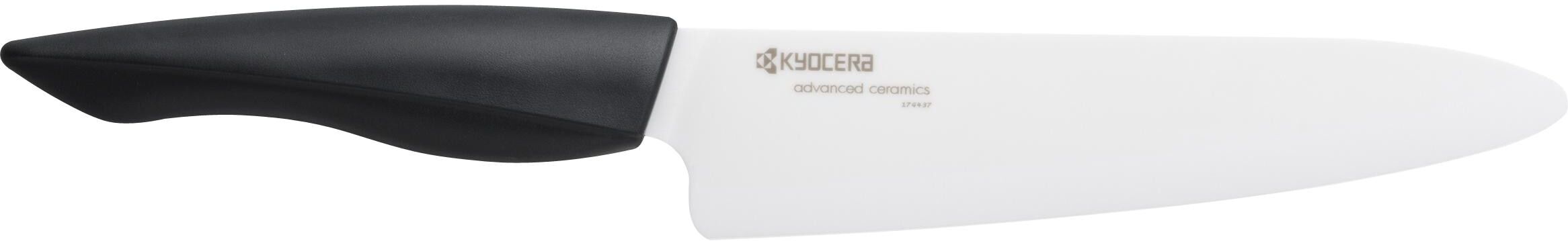 Kyocera Kochmesser »Shin White 18 cm«, (1 tlg.) schwarz