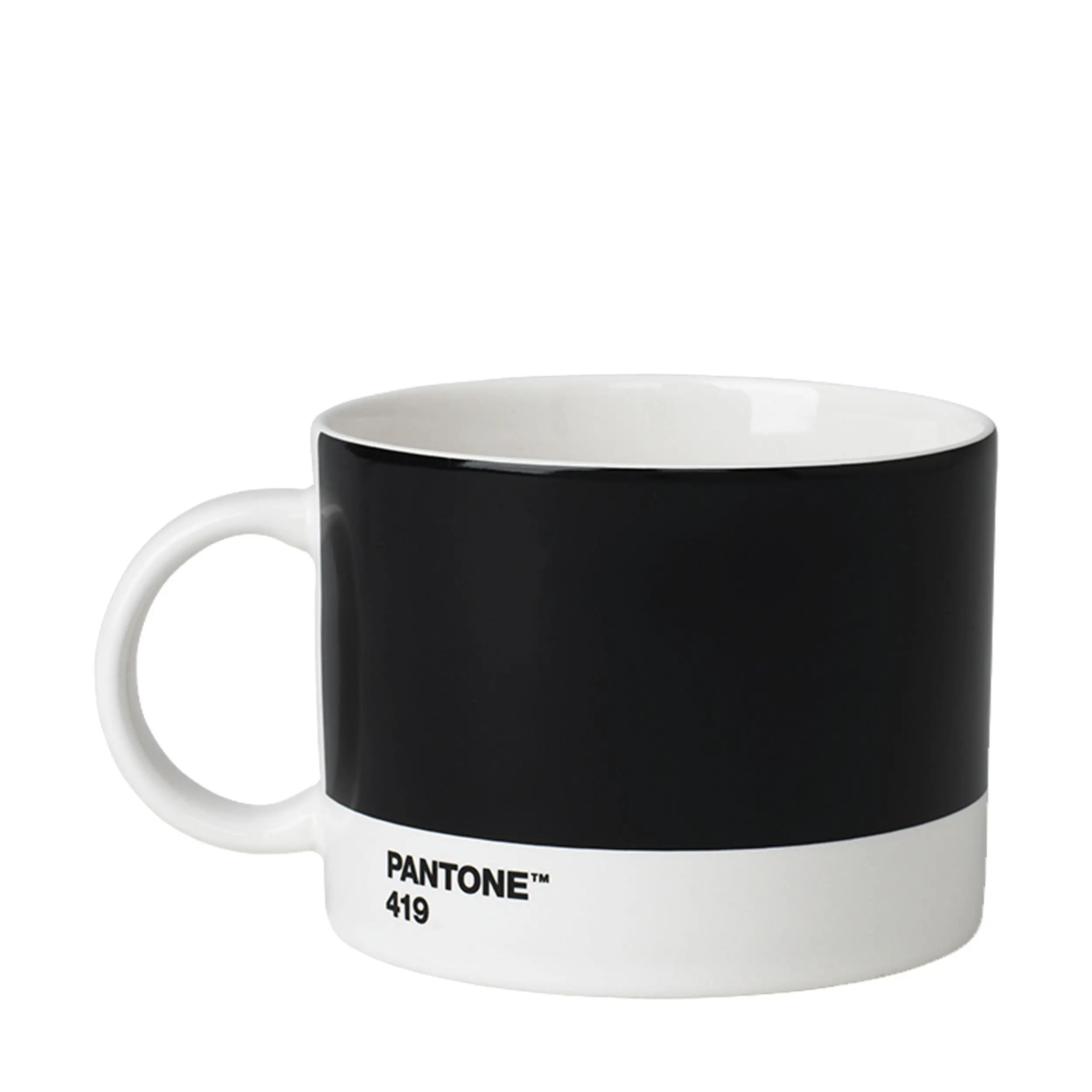 Pantone Teetasse  schwarz