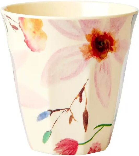 rice Melamin-Becher SELMAS FLOWER mittel in beige