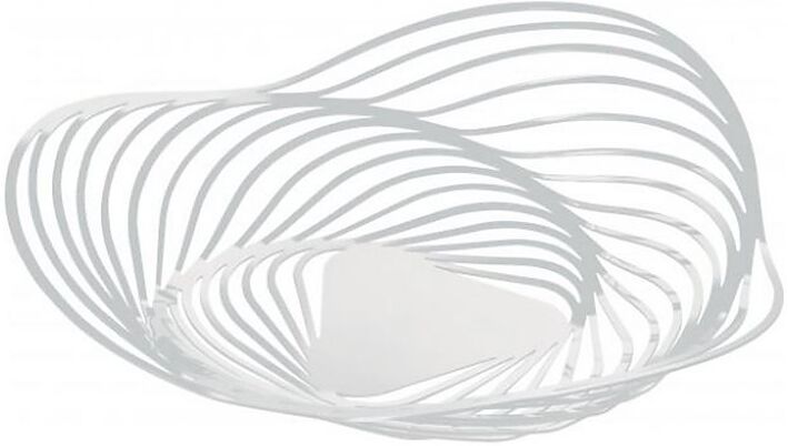 Alessi Tafelaufsatz "Trinity" 43cm weiß   ACO01/W