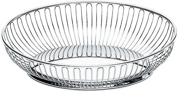 Alessi Drahtkorb oval 28cm silber   829