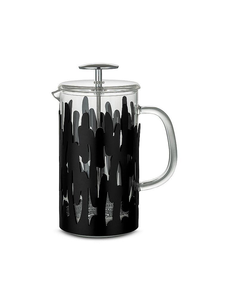 Alessi Barkoffee 8 Tassen schwarz   BM12/8B