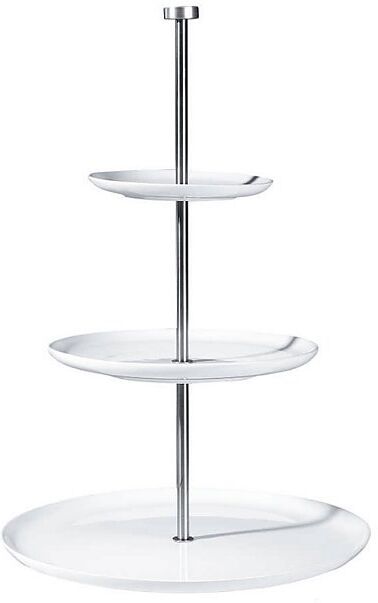 ASA SELECTION Etagere 3-stufig "A Table Fine" 49cm weiß   2011013