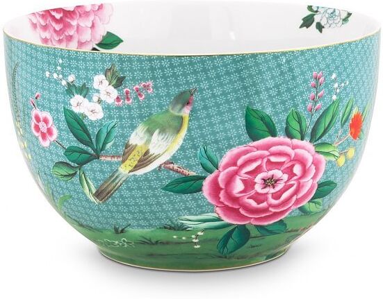 PIP STUDIO Schale 23cm "Blushing Birds"  türkis   51.003.120