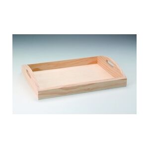 Glorex Holz Serviertablett 37 x 28 x 7 cm