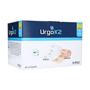 URGOK2 Kompr.Syst.8cm Knöchelumf.18-25cm 6 Stück