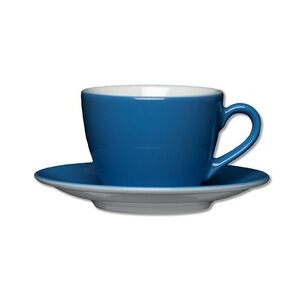 Eschenbach 3x Kaffeetasse 0,21 l mit Untertasse 14,5cm, Farbe: polar blue / polarblau