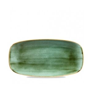 Churchill 12 x Platte eckig 29,8x15,3cm STONECAST samphire green
