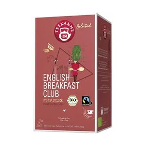 Teekanne Selected Bio English Breakfast Club  25 Teebeutel (63 g)