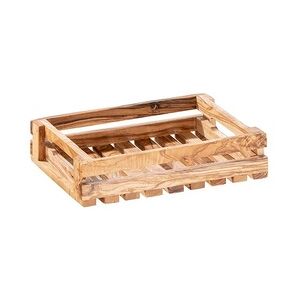 APS Table Caddy -OLIVE- 25 x 18 cm, H: 6 cm Olivenholz