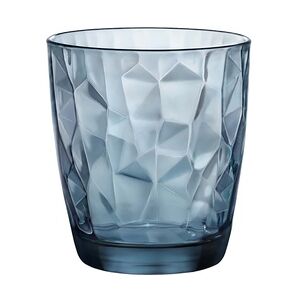 Table Roc GmbH Gastro Bormioli Rocco Diamond Ocean Blue Acqua Tumbler 30,5 cl mit Füllstrich bei 20 cl, blau   Mindestbestellmenge 12 Stück