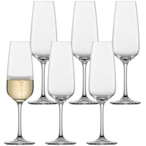 Schott Zwiesel Sektgläser mit Moussierpunkt Taste 283 ml 6er Set