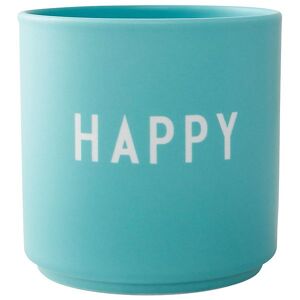 Design Letters Becher - Happy - Favorite - Aqua - Design Letters - One Size - Becher