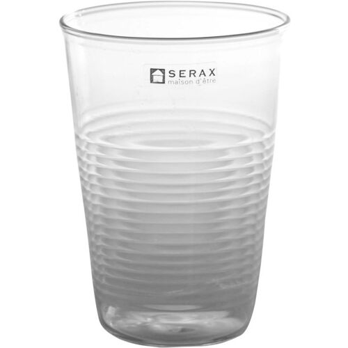 SERAX FORM Becherglas 4er-Set - clear - 4 Gläser à 4 Gläser à 250 ml