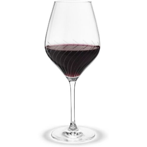 Holmegaard Cabernet Lines Rotweinglas – 2er-Set – klar – 2er-Set: 520 ml – Ø 9,5 cm – Höhe: 22,5 cm