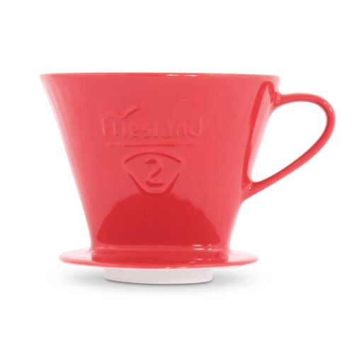 Friesland Kaffee – Kannen und Filter Kaffeefilter rot 102