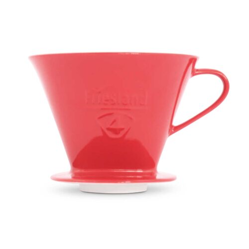 Friesland Kaffee – Kannen und Filter Kaffeefilter rot 1×4 / 1-Loch Ausführung