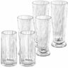 Koziol Superglas Biergläser Set 6er Set Gläser